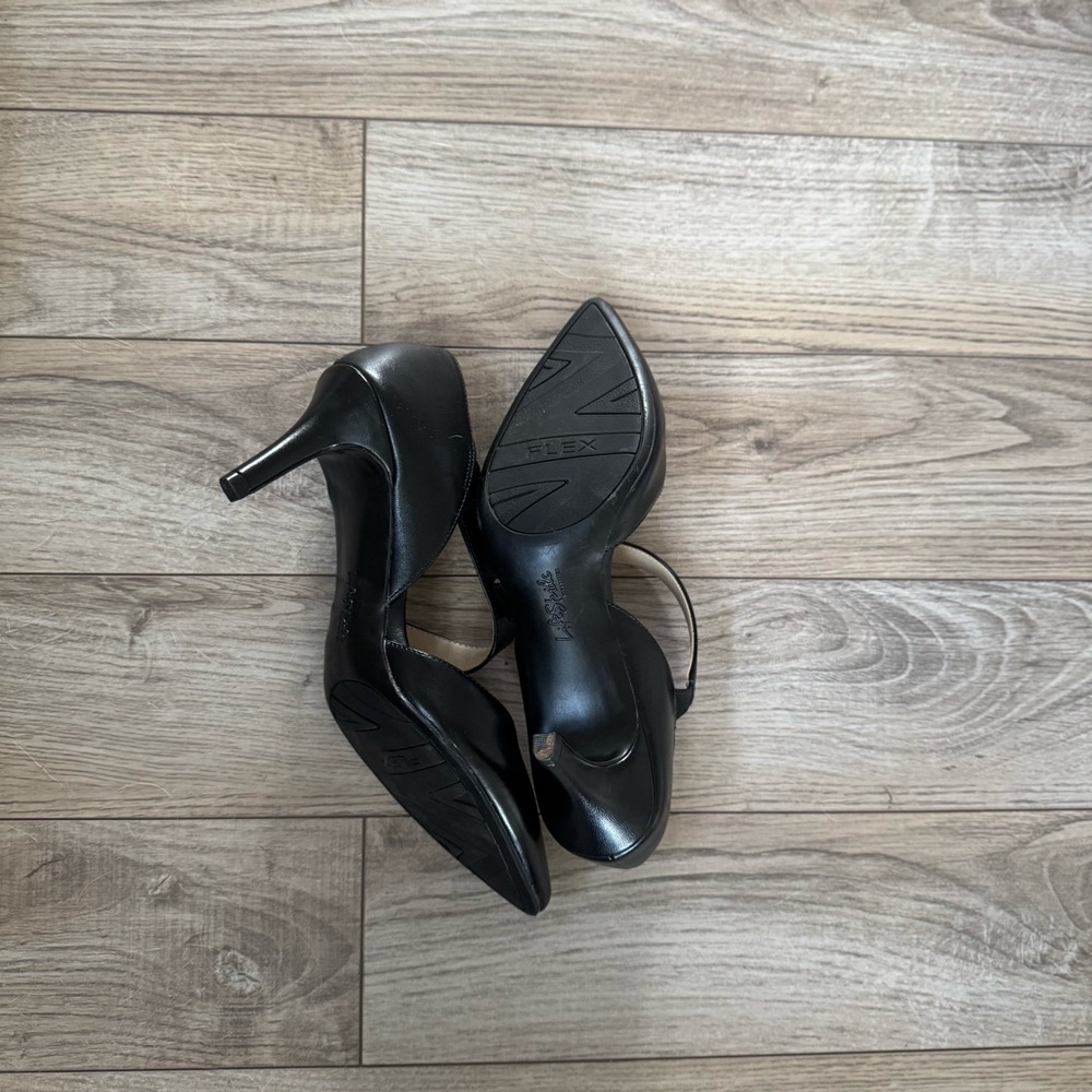 Life Stride Suki Black Leather Heel - Picture 5 of 8